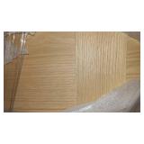 3 Panel Oak Veneer Door, Interior, 36 in. RH.