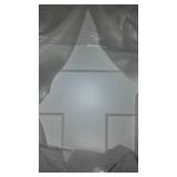 3 Panel White Barn Sliding Interior Door, 36 in.