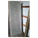 3 Panel White Barn Sliding Interior Door, 36 in.