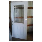 TruTech Metal Exterior Half View Door, 36 in.