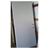 Metal Insulated Exterior Door, 36 in.