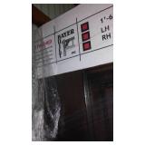 Bayer Alder Wood Door Pre-hung, Trim, 20 in., RH.