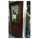 Bayer Pre-hung Walnut 36 in. Exterior, RH.