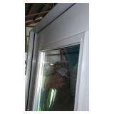 Harvard Steel Exterior Door with Glass, 36 in., Pre-hung.