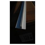 8ft Vinyl Retainers, Covers and Inside Comers.