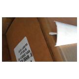 8ft Vinyl Retainers, Covers and Inside Comers.