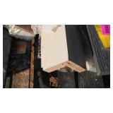 Pallet of Mixed Siding, Trim, and More.