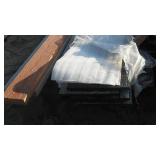 Pallet of Mixed Siding, Trim, and More.