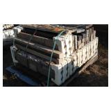 Ledgestone Sterling Verseta Stone (16 bundles) plus finishing touches.