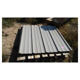 Corrugated Metal Siding Sections(29) 3ft x 3ft.