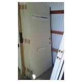 Construction Doors Exterior, 36 and 32 in.  (9).