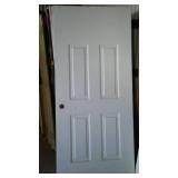 Bayer Metal 4 Panel Exterior Door, 36 in.