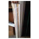 Thermo Tech Slider Window with Interior Jambs, Exterior Moulding.