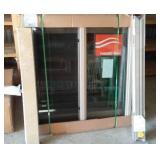 Thermo Tech Slider Window with Interior Jambs, Exterior Moulding.