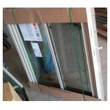 Thermo Tech Slider Window with Interior Jambs, Exterior Moulding.