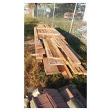 Pallet of Assorted 2 by 4,8,12, some 1x.