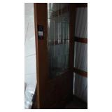 Bayer Elite Series Door, Exterior, 36 in with Accent Glass.