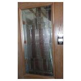 Bayer Elite Series Door, Exterior, 36 in with Accent Glass.