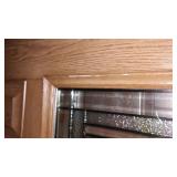Bayer Elite Series Door, Exterior, 36 in with Accent Glass.