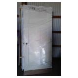 Bayer  Primed 3  panel  Pre-hung  Interior Door, 34 in. LH.
