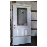 Manions Exterior36 in.  Pre-hung Door with Lite Panel.