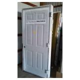 Bayer Pre-hung Exterior Primed Door, 36 in.