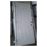 Bayer 4 Panel Pre-hung  Exterior 32 in. Door.