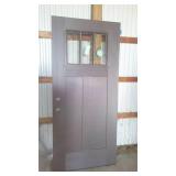 Masonite Exterior 36 in. Door w/ Glass.