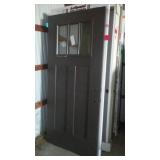 Masonite Exterior 36 in. Door w/ Glass.