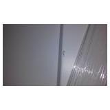White 3 Panel, 36in Slab Door.