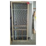 Creekside 32 in. Wood framed Screen Door (2).