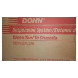 Donn Suspension Ceiling System. Molding, Cross tee, main Tee and more.