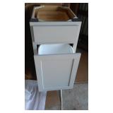 Base Cabinet w) Drawer and Waste bins.
