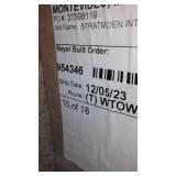 Bayer Medium Tone Woodgrain Trim Moulding.