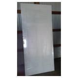 White 3 Panel, 36in Slab Door.