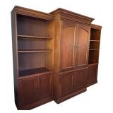 LR - Large Entertainment Cabinet with Shelves