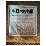 LL - Broyhill Upholstered Loveseat with Nailhead Trim