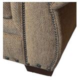 LL - Broyhill Upholstered Loveseat with Nailhead Trim