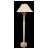 LL - Vintage Floor Lamp with Stone Style Base