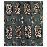 LR - Royal Bukhara Style Dark Teal Large Area Rug