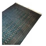 LR - Royal Bukhara Style Dark Teal Large Area Rug