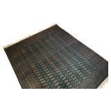 LR - Royal Bukhara Style Dark Teal Large Area Rug