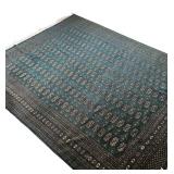 LR - Royal Bukhara Style Dark Teal Large Area Rug