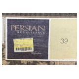 LR - Karastan Persian Renaissance Black Floral Rug