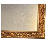 LL - Golden Framed Mirror with Ornate Detailing