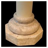 LL - Table Lamp with Stone Style Base