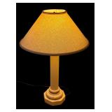 LL - Table Lamp with Stone Style Base