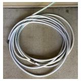 LL - White Garden Hose with Brass Fittings