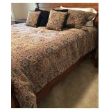 LL - King Size Bedding Set with Comforter, Four King Pillows, and Four Accent Pillows