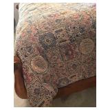 LL - King Size Bedding Set with Comforter, Four King Pillows, and Four Accent Pillows